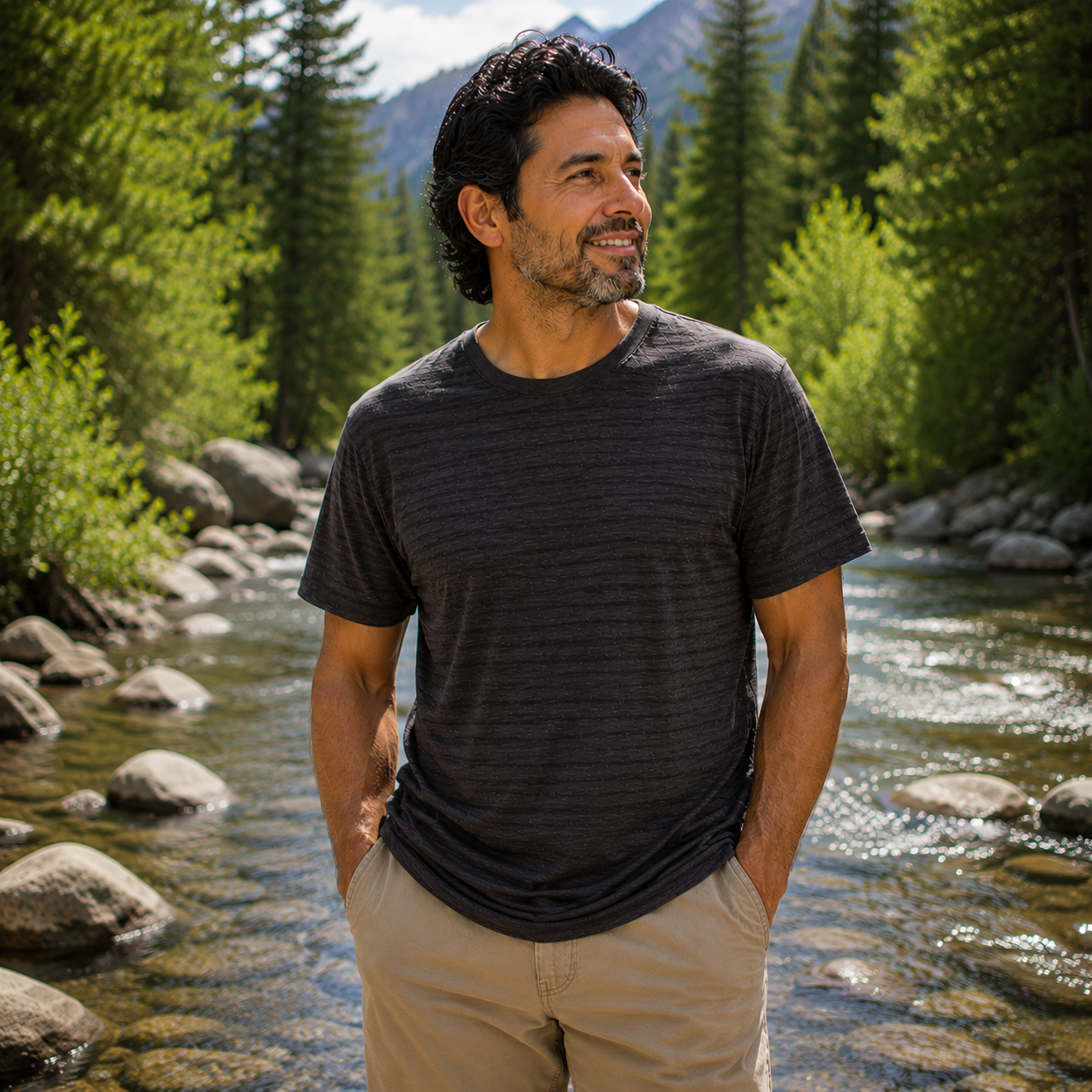 Men's Lightweight Hemp T-Shirt, Order #: TSHRT-M