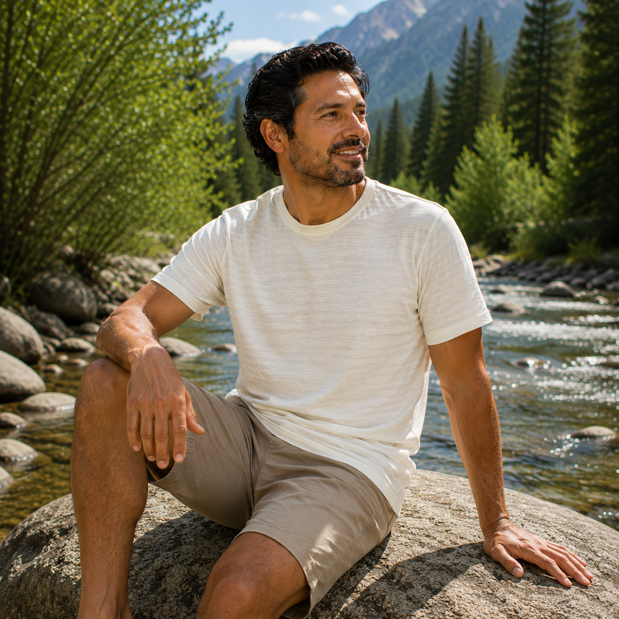 Men's Lightweight Hemp T-Shirt, Order #: TSHRT-M