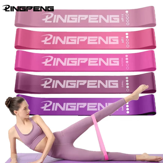 Resistance Loop Exercise Bands 5 Levels | Portable Strength Training Set