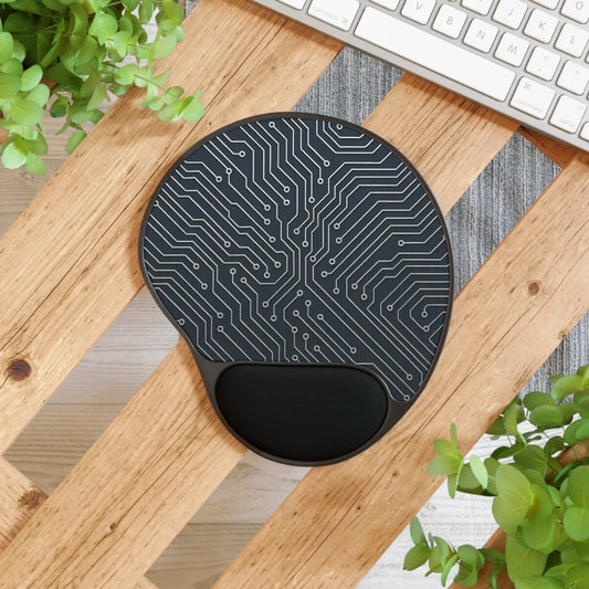 Memory Foam Mouse Pad – Tech Art Graphic - Dipaliz